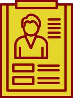 User Profile Vintage Icon Design vector
