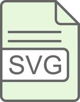 SVG File Format Fillay Icon Design vector