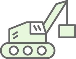 Crane Fillay Icon Design vector