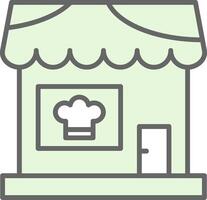 Restaurant Fillay Icon Design vector