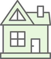 House Fillay Icon Design vector