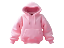 pluizig roze capuchon, 3d illustratie png