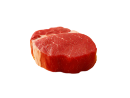 pezzo di crudo carne, 3d elemento icona illustrazione png