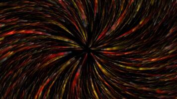 Abstract star burst animation million meteor light fast move on space video