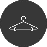 Retail Line Inverted Icon Design vector