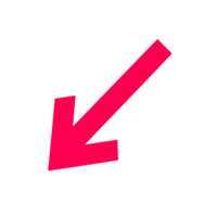 down red arrow png