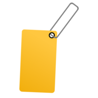 yellow sale tag png