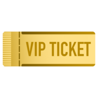 dorado VIP boleto png