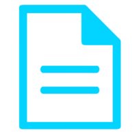 icône de document papier png