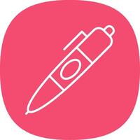 Pen Line Curve Icon Design vector