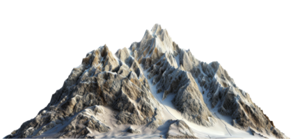 mountain isolated on transparent background png