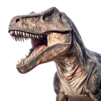 t-rex tyrannosarus dinosaur isolated on transparent background png