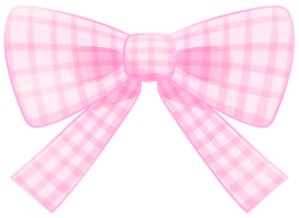 Decorating pink color ribbon bow illustrations,Cartoon bow accessory pastel tie isolated hand drawn png