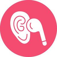 Listen Multi Color Circle Icon vector