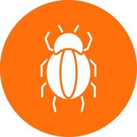 Spider Multi Color Circle Icon vector