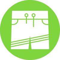 Shorts Multi Color Circle Icon vector