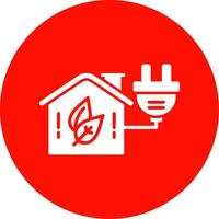 Energy Efficiency Multi Color Circle Icon vector