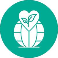 Eco Friendly Multi Color Circle Icon vector