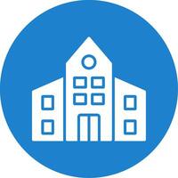 Flats Multi Color Circle Icon vector
