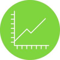 Chart Multi Color Circle Icon vector