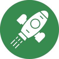 Aerospace Multi Color Circle Icon vector