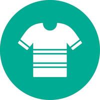 Shirt Multi Color Circle Icon vector