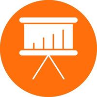 Business Presentation Multi Color Circle Icon vector