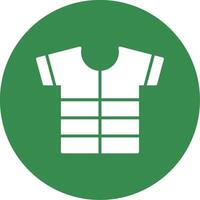 Shirt Multi Color Circle Icon vector