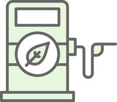 Biofuel Fillay Icon Design vector