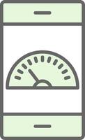 Dashboard Fillay Icon Design vector