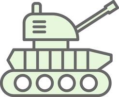 tanque relleno icono diseño vector