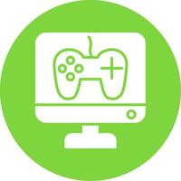 Game Development Multi Color Circle Icon vector
