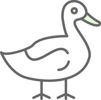 Duck Fillay Icon Design vector