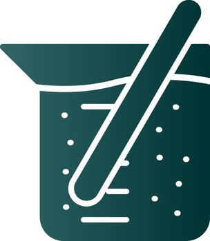 Agitator Glyph Gradient Icon vector