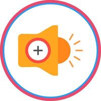 High Volume Flat Circle Icon vector