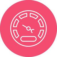 Gauge Multi Color Circle Icon vector