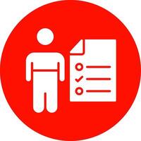 Responsibilaty Multi Color Circle Icon vector