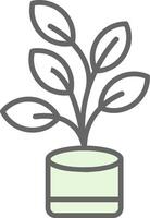 Ficus Fillay Icon Design vector