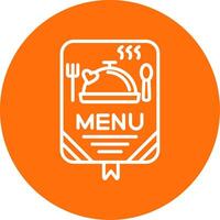 Menu Multi Color Circle Icon vector