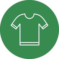 Shirt Multi Color Circle Icon vector
