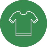 Shirt Multi Color Circle Icon vector