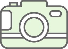 Camera Fillay Icon Design vector