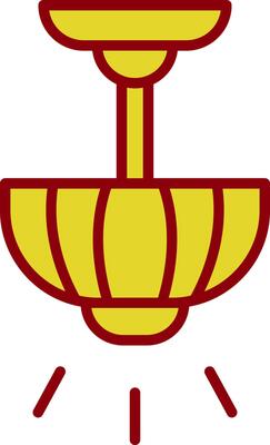 Lamp Vintage Icon Design