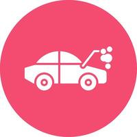 Car Breakdown Multi Color Circle Icon vector