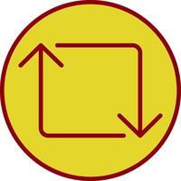 Loop Vintage Icon Design vector