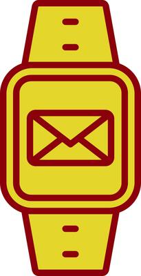 Message Vintage Icon Design
