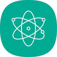 Science Line Curve Icon Design vector