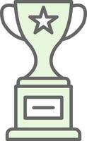 Award Fillay Icon Design vector