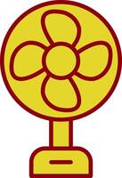 Fan Vintage Icon Design vector