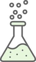 Chemicals Fillay Icon Design vector